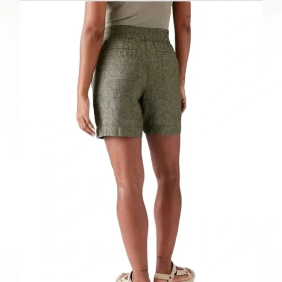 Athleta Voyager Linen Shorts - Picture 8 of 16